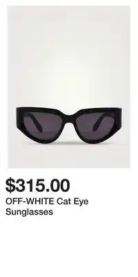 Holt Renfrew OFF-WHITE Cat Eye Sunglasses offer