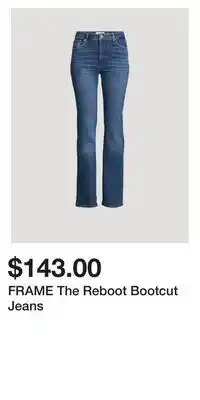 Holt Renfrew FRAME The Reboot Bootcut Jeans offer