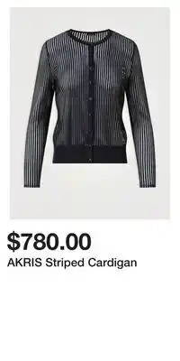 Holt Renfrew AKRIS Striped Cardigan offer