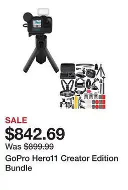 TSC Stores GoPro Hero11 Creator Edition Bundle offer