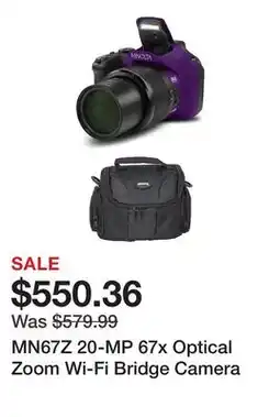 TSC Stores MN67Z 20-MP 67x Optical Zoom Wi-Fi Bridge Camera offer