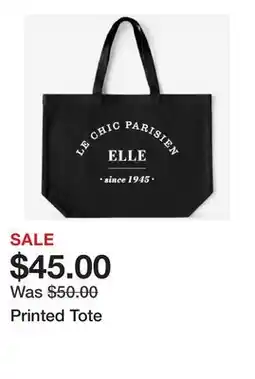 TSC Stores Printed Tote offer