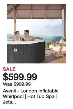 TSC Stores Avenli - London Inflatable Whirlpool | Hot Tub Spa | Jets Inflatable Hot Tub offer