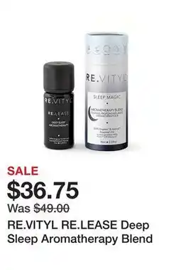 TSC Stores RE.VITYL RE.LEASE Deep Sleep Aromatherapy Blend offer