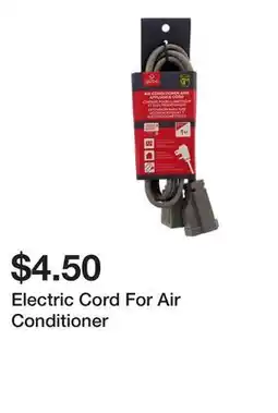 Dollarama Electric Cord For Air Conditioner offer