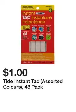 Dollarama Tide Instant Tac (Assorted Colours) offer