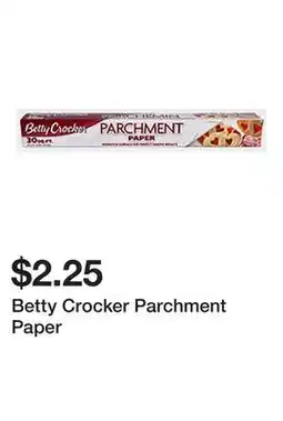 Dollarama Betty Crocker Parchment Paper offer