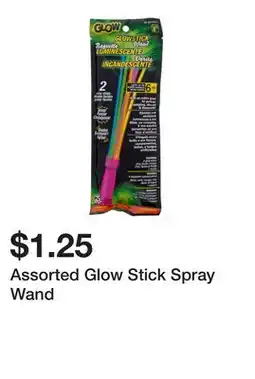 Dollarama Assorted Glow Stick Spray Wand offer