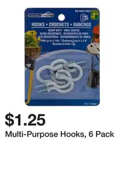 Dollarama Multi-Purpose Hooks offer