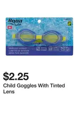 Dollarama Child Goggles With Tinted Lens offer