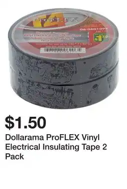 Dollarama Dollarama ProFLEX Vinyl Electrical Insulating Tape offer