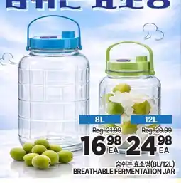 H-Mart BREATHABLE FERMENTATION JAR offer