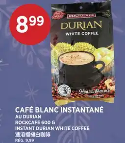 Kim Phat ROCKCAFE INSTANT DURIAN WHITE COFFEE offer