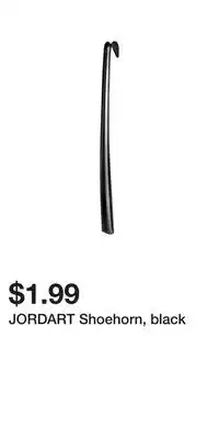 IKEA JORDART Shoehorn, black offer