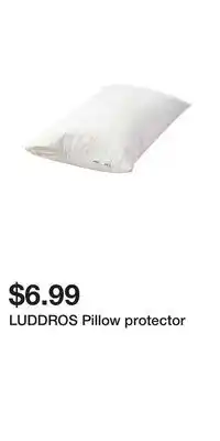 IKEA LUDDROS Pillow protector offer