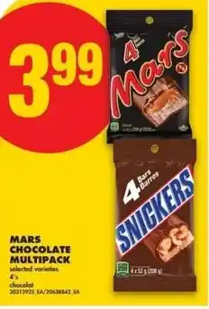 No Frills Mars chocolate multipack offer