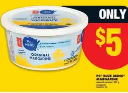 No Frills PC blue menu margarine offer