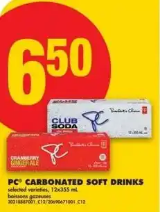 No Frills PC carbonated soft drinks offer