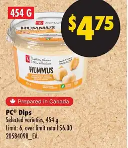 No Frills PC Dips offer