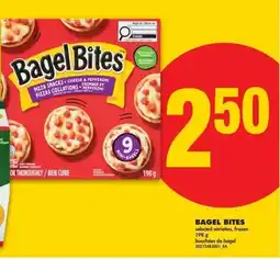 No Frills Bagel bites offer