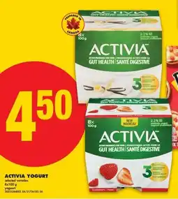 No Frills Activia yogurt offer