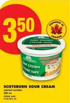 No Frills Scotsburn sour cream offer