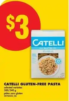 No Frills Catelli gluten-free pasta offer
