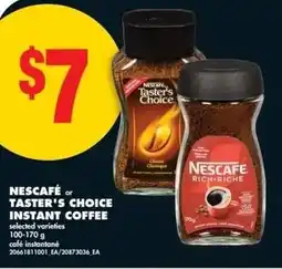 No Frills Nescafé or taster's choice instant coffee offer