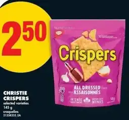 No Frills Christie crispers offer