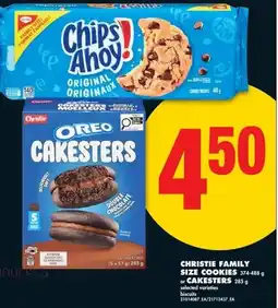 No Frills Christie family size cookies or cakesters offer