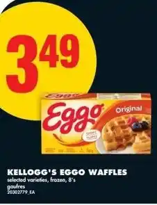 No Frills Kellogg's eggo waffles offer