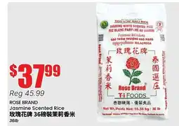 Btrust Supermarket ROSE BRAND Jasmine Scented Rice offer