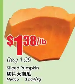 Btrust Supermarket Sliced Pumpkin offer