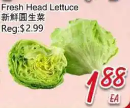 Foody Mart Fresh Head Lettuce offer