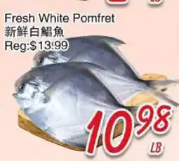 Foody Mart Fresh White Pomfret offer
