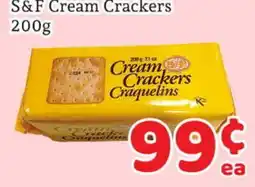 Fresh Value S&F Cream Crackers offer