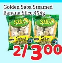 Fresh Value Golden Saba Steamed Banana Slice offer
