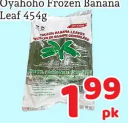 Fresh Value Oyahoho Frozen Banana Leaf offer