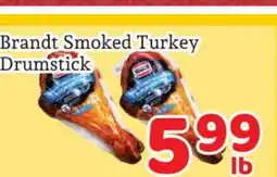 Fresh Value Brandt Smoked Turkey Drumstick offer