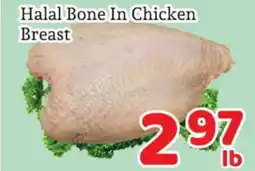 Fresh Value Halal Bone In Chicken Breast offer