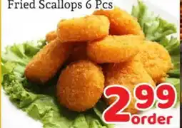 Fresh Value Fried Scallops 6 Pcs offer