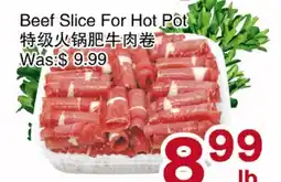 First Choice Supermarket Beef Slice For Hot Pot offer