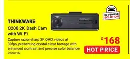 Visions Electronics THINKWARE Q200 2K Dash Cam with Wi-Fi offer
