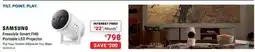 Visions Electronics SAMSUNG Freestyle Smart FHD Portable LED Projector offer
