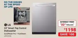 Visions Electronics LG 24 Smart Top Control Dishwasher offer