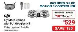 Visions Electronics DJI Fly More Combo with DJI Goggles offer