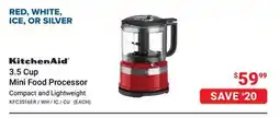 Visions Electronics KitchenAid 3.5 Cup Mini Food Processor offer