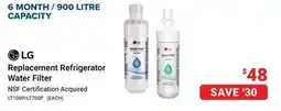 Visions Electronics LG Replacement Refrigerator Water Filter offer