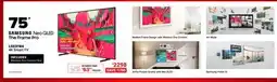 Visions Electronics SAMSUNG Neo QLED The Frame Pro 75 4K Smart TV offer