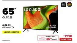 Visions Electronics LG OLED B5 4K Smart TV offer
